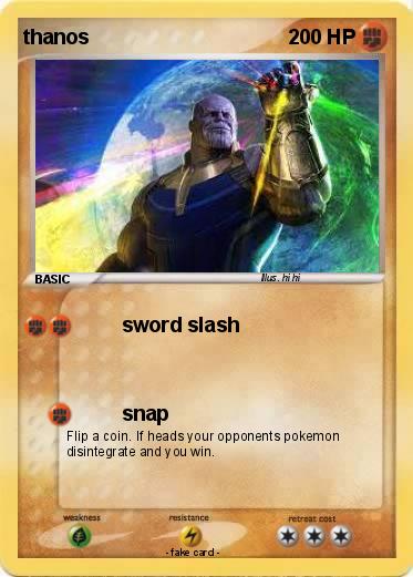 Pokemon thanos