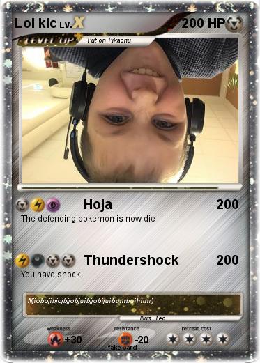 Pokemon Lol kic