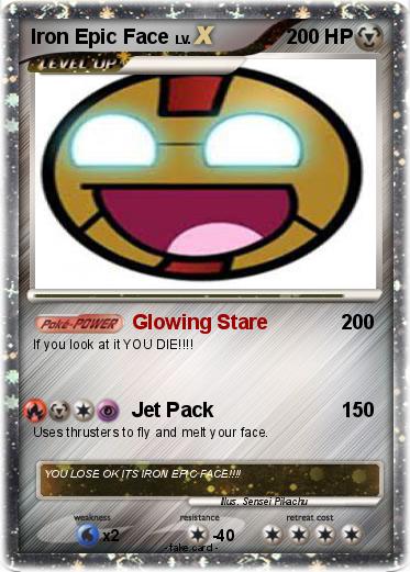 Pokemon Iron Epic Face