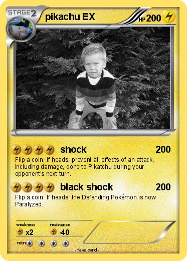 Pokemon pikachu EX
