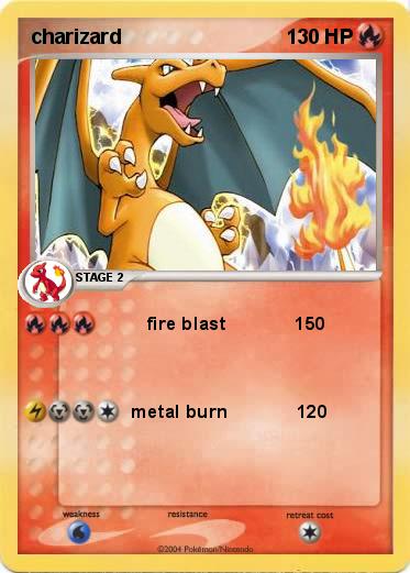 Pokemon charizard