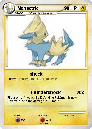 Pokemon Manectric