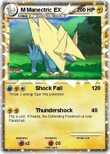 Pokemon M Manectric EX