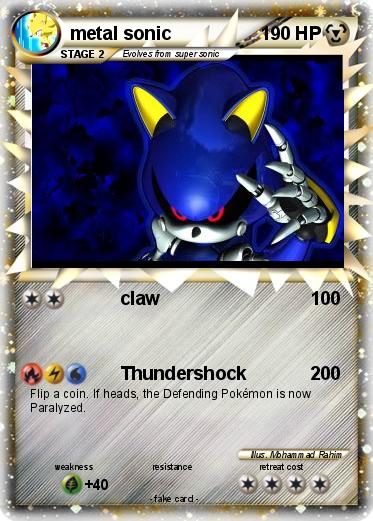 Pokemon metal sonic