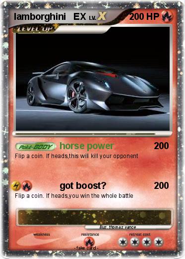 Pokemon lamborghini   EX