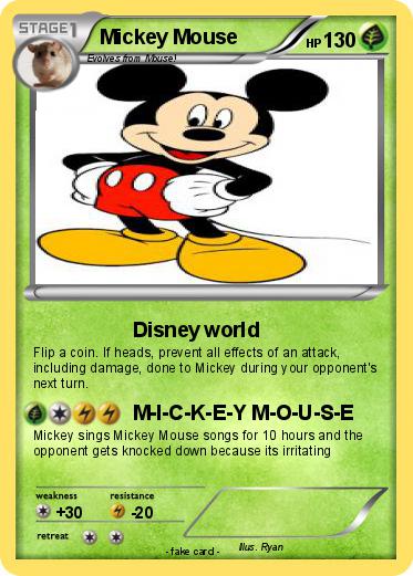 Pokemon Mickey Mouse