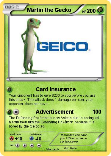 Pokemon Martin the Gecko