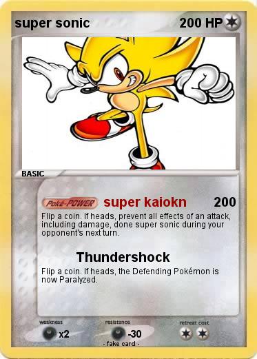 Pokemon super sonic
