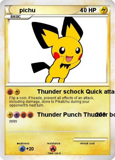 Pokemon pichu