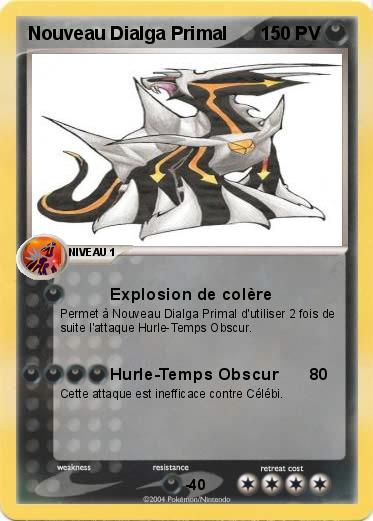 Pokemon Nouveau Dialga Primal