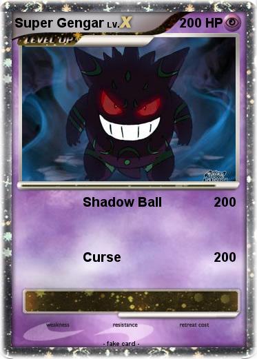 Pokemon Super Gengar