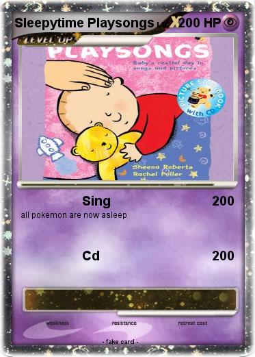 Pokemon Sleepytime Playsongs