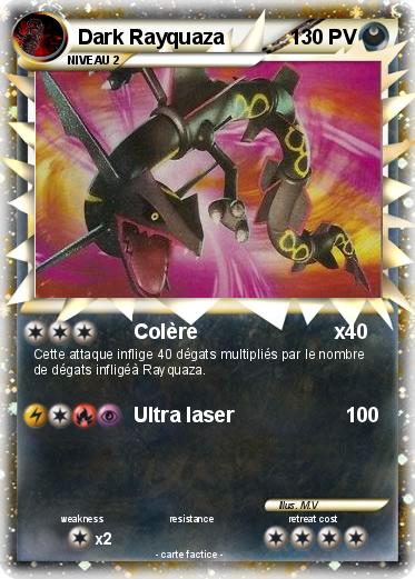 Pokemon Dark Rayquaza