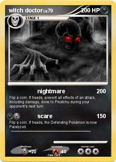 Pokemon witch doctor