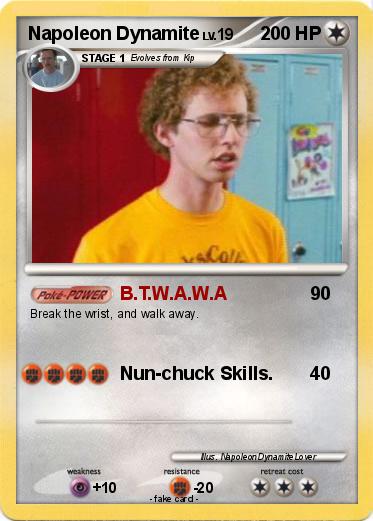 Pokemon Napoleon Dynamite