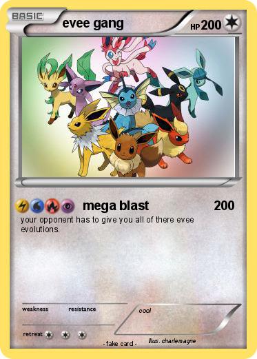 Pokemon evee gang