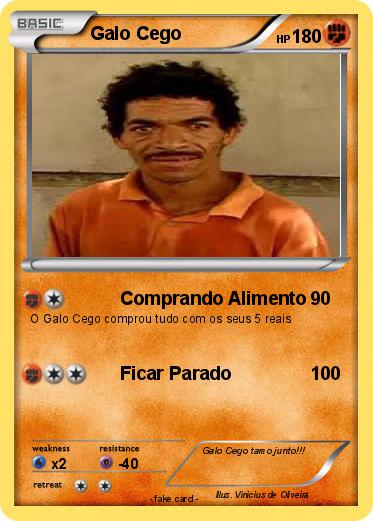 Pokemon Galo Cego