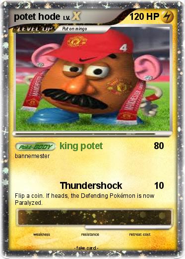 Pokemon potet hode