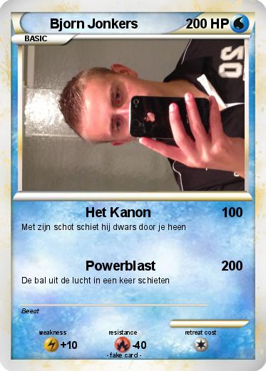 Pokemon Bjorn Jonkers