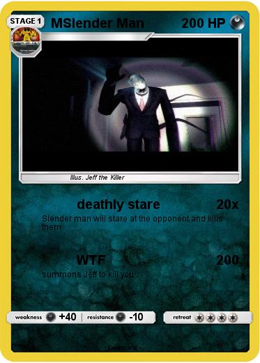 Pokemon MSlender Man
