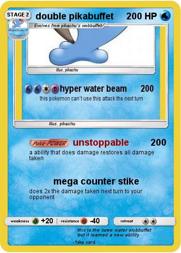 Pokemon double pikabuffet