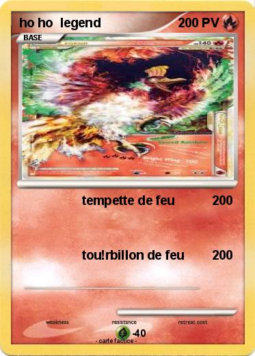 Pokemon ho ho  legend