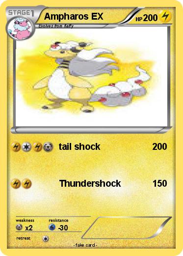 Pokemon Ampharos EX