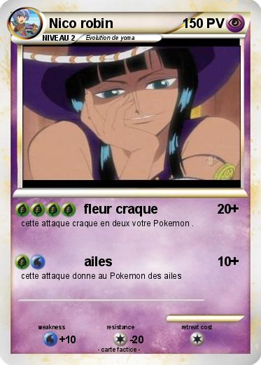 Pokemon Nico robin