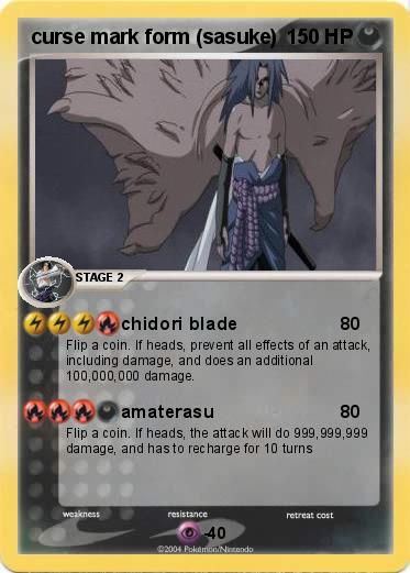 Pokemon curse mark form (sasuke)