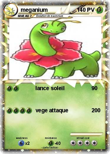 Pokemon meganium