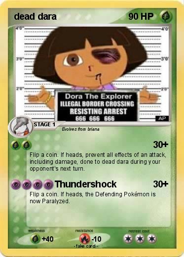 Pokemon dead dara
