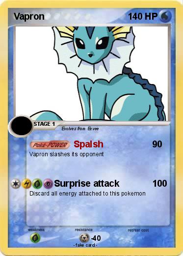 Pokemon Vapron