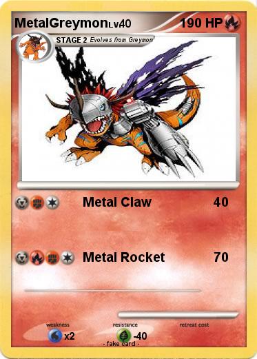Pokemon MetalGreymon