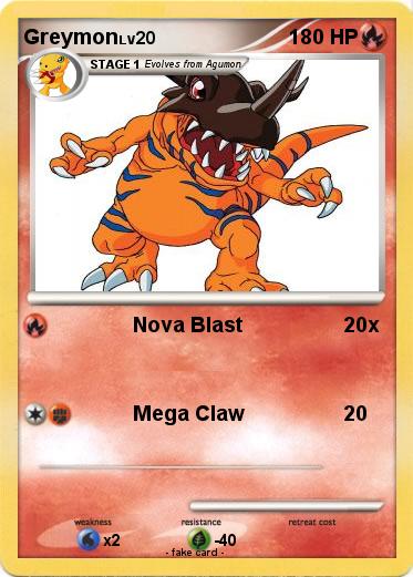 Pokemon Greymon