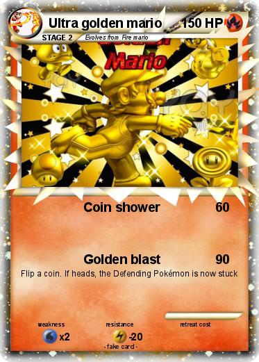 Pokemon Ultra golden mario