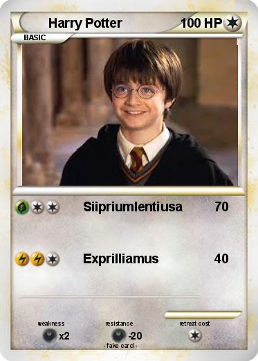Pokemon Harry Potter