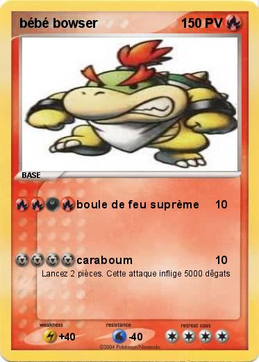 Pokemon bébé bowser