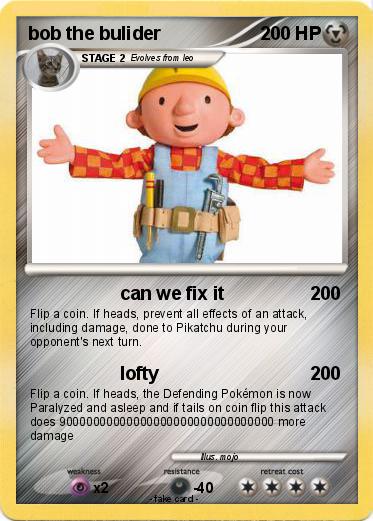 Pokemon bob the bulider