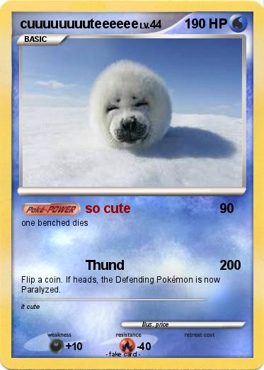Pokemon cuuuuuuuuteeeeee