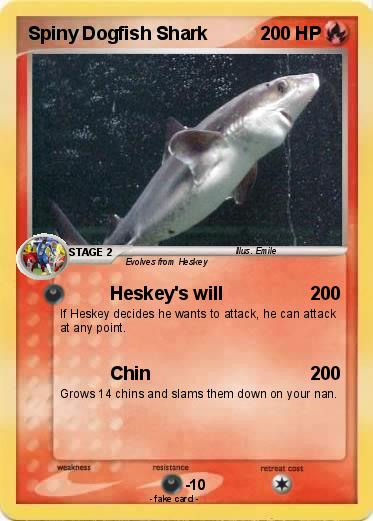 Pokemon Spiny Dogfish Shark