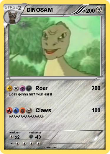 Pokemon DINOSAM