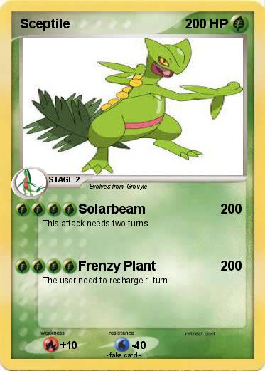 Pokemon Sceptile