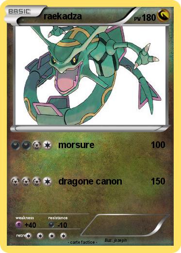 Pokemon raekadza