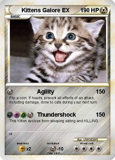 Pokemon Kittens Galore EX