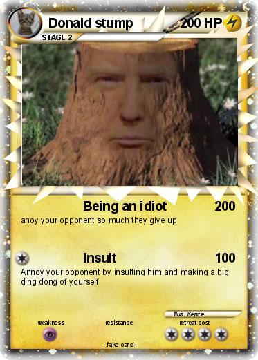 Pokemon Donald stump