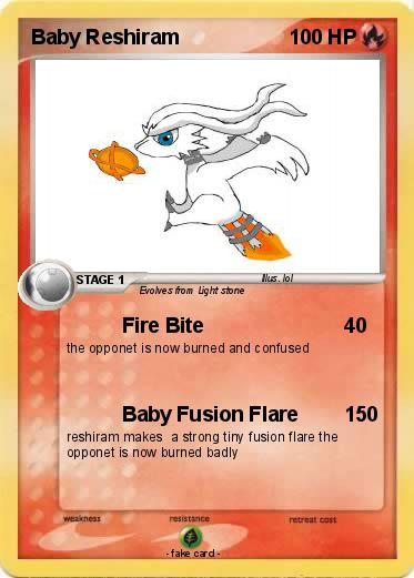 Pokemon Baby Reshiram