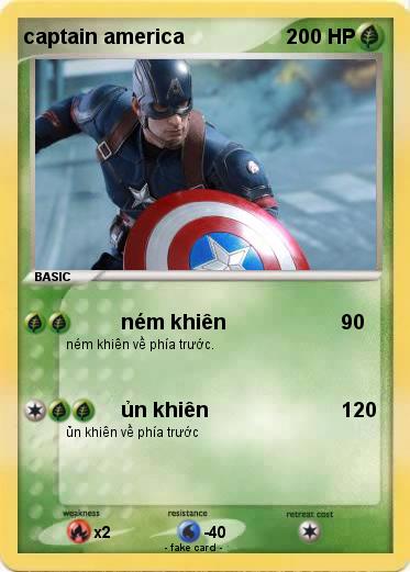 Pokemon captain america