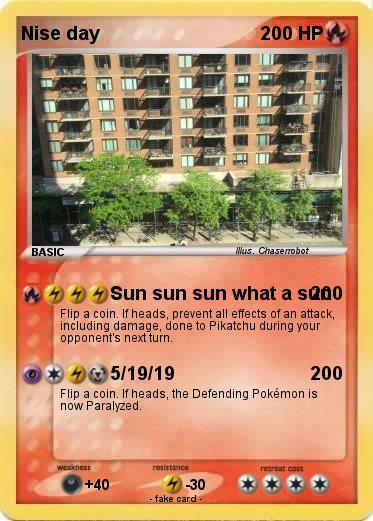 Pokemon Nise day