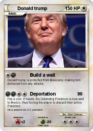 Pokemon Donald trump