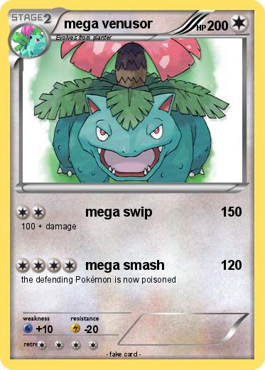 Pokemon mega venusor
